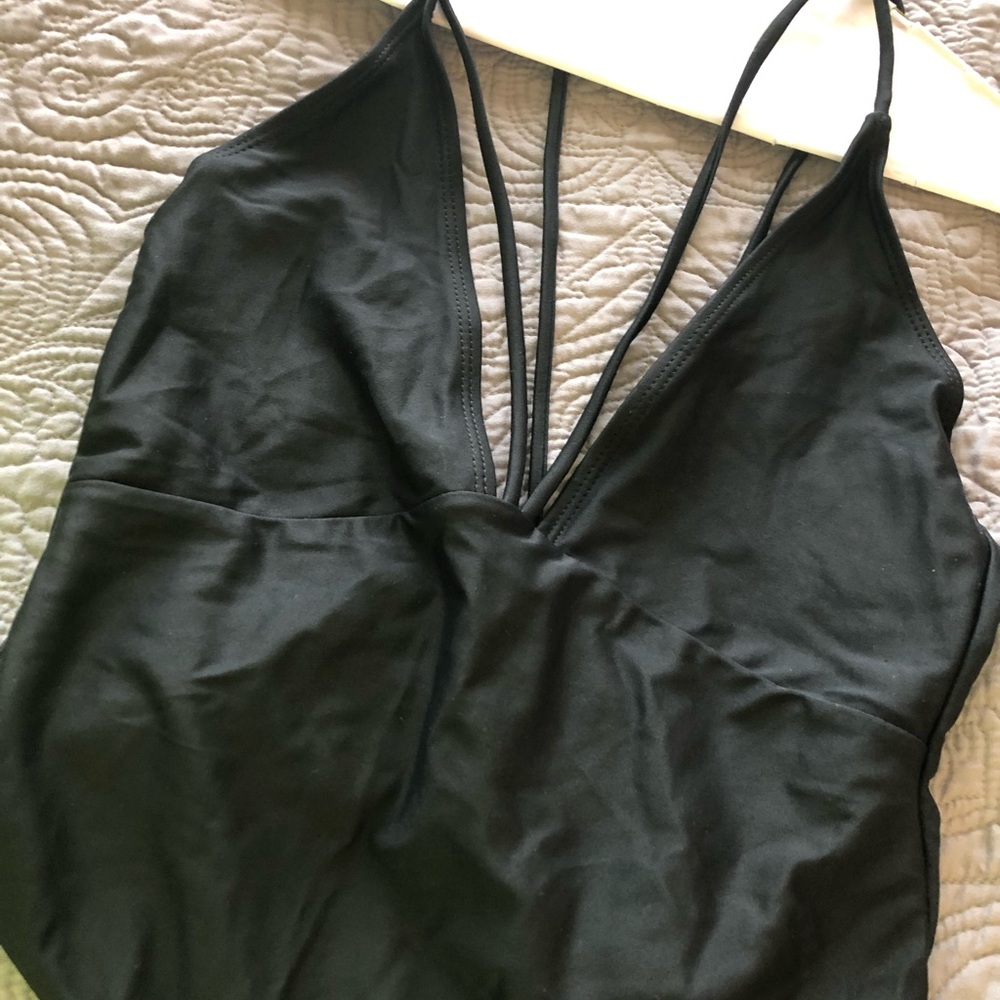 One piece bathing suit